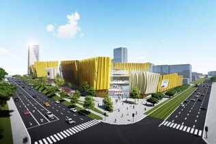 3D model of the «Esplanada» shopping center in Perm