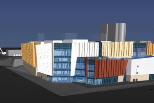 BIM-model of the «Esplanada» shopping center in Perm