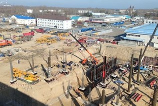 Итоги второго месяца строительства терминала МВЛ аэропорта Хабаровск