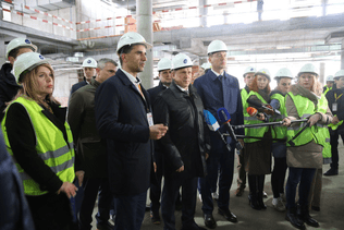 The construction readiness of the new Khabarovsk MVL terminal is more than 25%