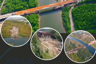 Construction of the bridge over the Ufa River completed