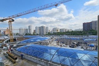 The readiness of Kuzminki Mall at the end of June was 43%