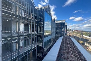 Perm Gallery Construction Progress was 58% in August