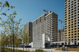 LMS completed monolithic works in the fifth quarter of the residential complex «Ostrov»