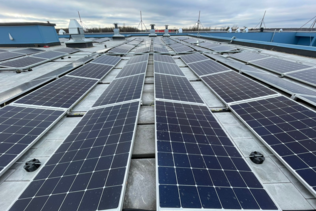 LMS installed solar panels on the roof of the new Voronezh Airport