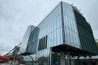 The construction of the new building of the Perm Art Gallery was completed by 89%