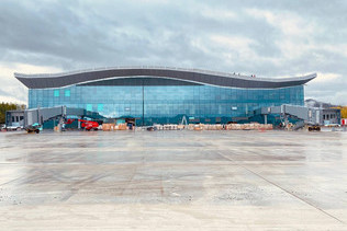 The construction progress of the new Magadan Airport exceeded 82%