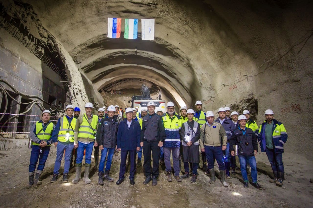 Тоннель в уфе схема на карте