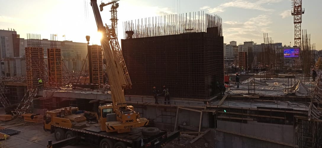 Динамика строительства ТЦ Эспланада в ноябре - Фото 4
