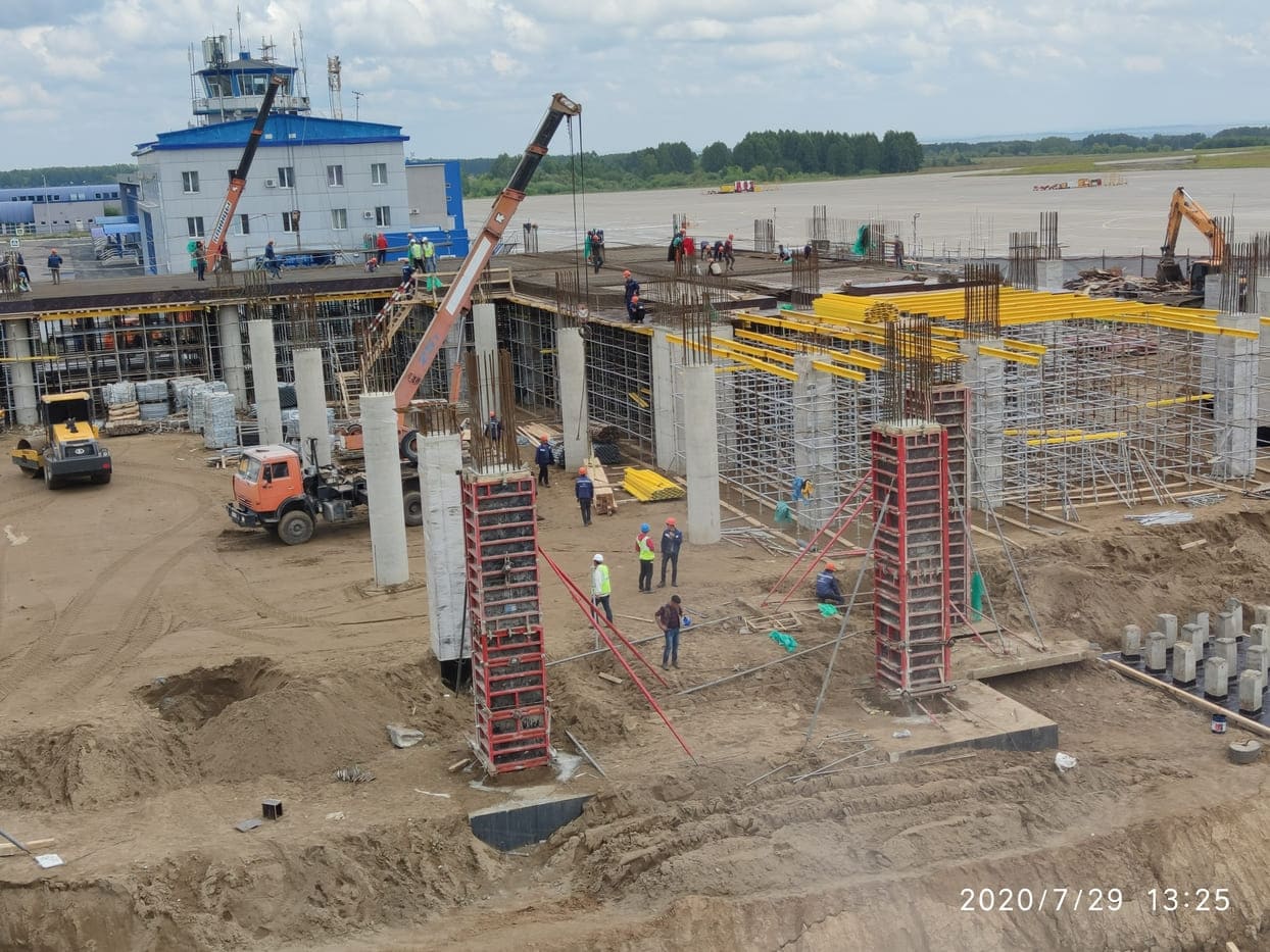 Pit earthworks for Kemerovo airport main building are finished - Photo 2