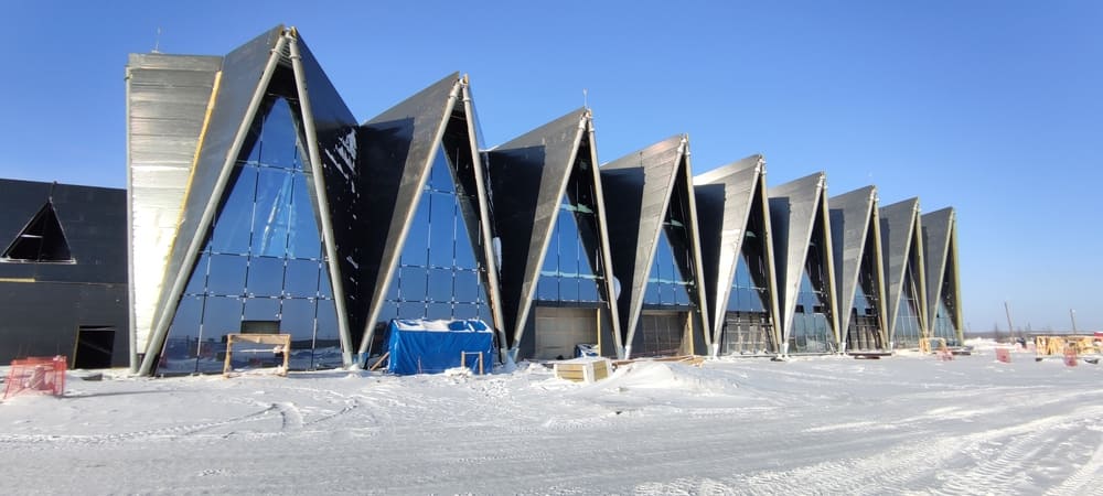 The passenger terminal of Novy Urengoy Arport is 60% ready - Photo 1