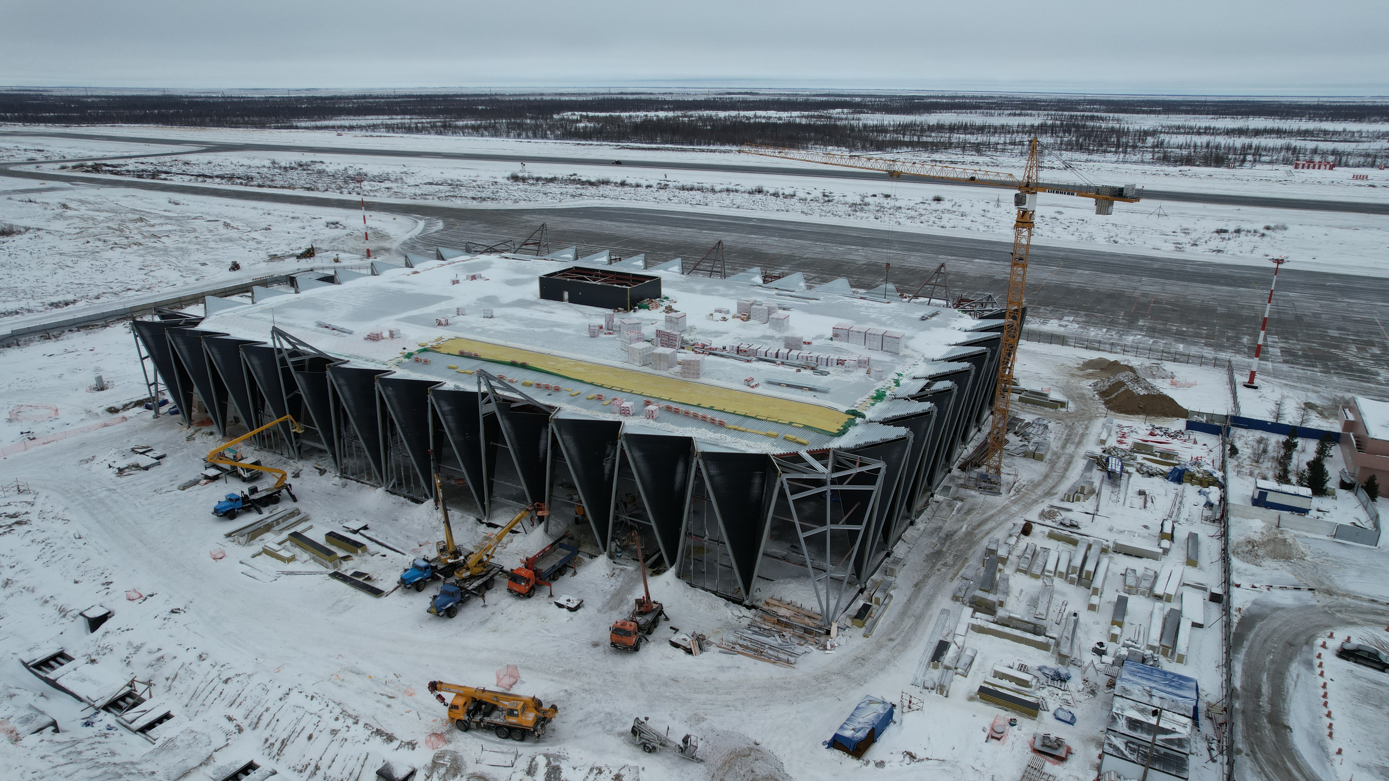Хронология строительства нового пассажирского терминала аэропорта Новый Уренгой - Фото 11